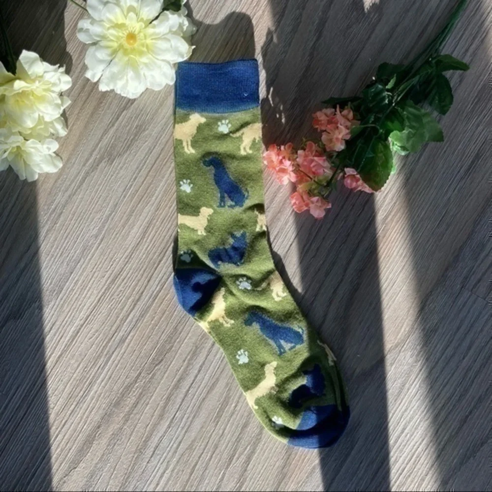 💋 Dog 🐶 pet lover crew socks 🧦 NEW